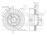 JARRULEVY SBS, 2 KPL/PKT, ETU, FORD, SEAT, VW