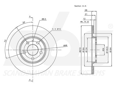 JARRULEVY SBS, 2 KPL/PKT, TAKA, CITROEN, FIAT, LANCIA, PEUGEOT
