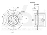 JARRULEVY SBS, 2 KPL/PKT, TAKA, CITROEN, FIAT, LANCIA, PEUGEOT