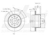 JARRULEVY SBS, 2 KPL/PKT, TAKA, CITROEN, FIAT, PEUGEOT