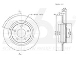 JARRULEVY SBS, 2 KPL/PKT, TAKA, MAZDA