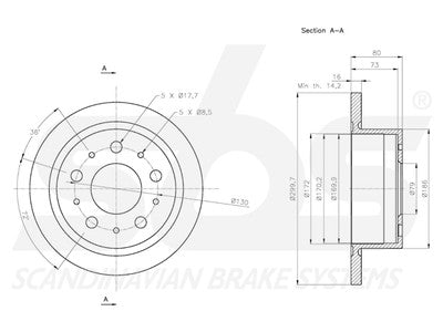 JARRULEVY SBS, 2 KPL/PKT, TAKA, CITROEN, FIAT, PEUGEOT