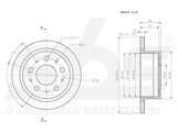 JARRULEVY SBS, 2 KPL/PKT, TAKA, CITROEN, FIAT, PEUGEOT