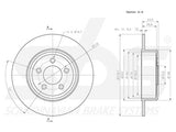 JARRULEVY SBS, 2 KPL/PKT, TAKA, CHRYSLER