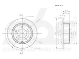 JARRULEVY SBS, 2 KPL/PKT, TAKA, CHRYSLER, DODGE, JEEP