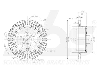 JARRULEVY SBS, 2 KPL/PKT, TAKA, SUBARU, TOYOTA