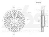 JARRULEVY SBS, 2 KPL/PKT, ETU, ALFA ROMEO, FIAT, JEEP