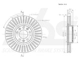 JARRULEVY SBS, 2 KPL/PKT, ETU, CITROEN, DS, OPEL, PEUGEOT