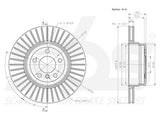 JARRULEVY SBS, 2 KPL/PKT, TAKA, BMW