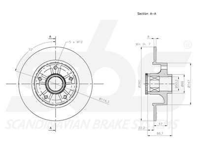 JARRULEVY SBS, 1 KPL/PKT, TAKA, RENAULT