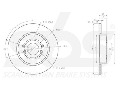 JARRULEVY SBS, 2 KPL/PKT, TAKA, NISSAN, RENAULT