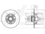JARRULEVY SBS, 1 KPL/PKT, TAKA, FIAT, NISSAN, OPEL, RENAULT