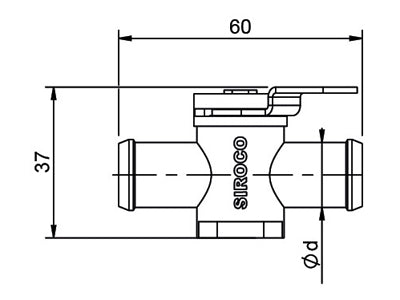 VESIVENTTIILI 19MM (3/4')