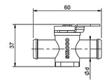 VESIVENTTIILI 19MM (3/4')