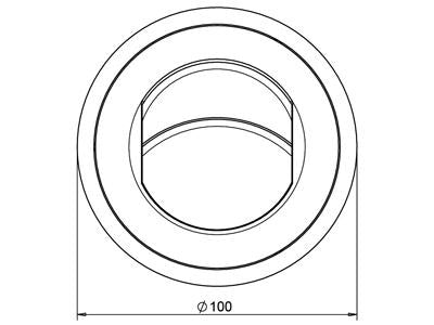 VENTTIILI 84MM REIKÄÄN