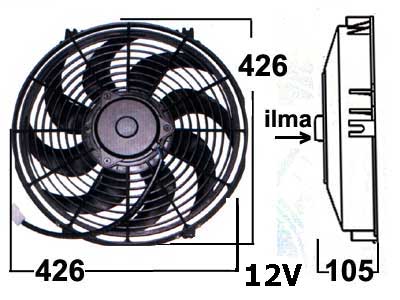 VAPAATUUL.12V/16' PUH
