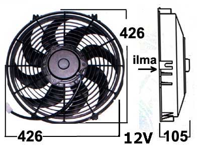 VAPAATUUL. 12V/16' IMEVÄ