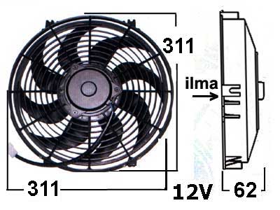 VAPAATUUL. 12V/12' IMEVÄ