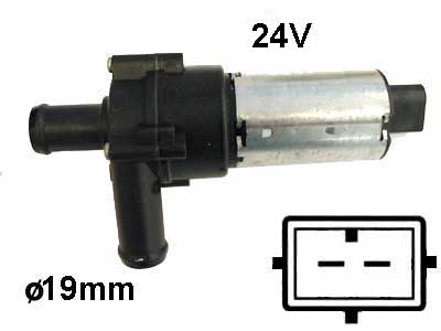 KIERTOVESIPUMPPU 24V 19MM