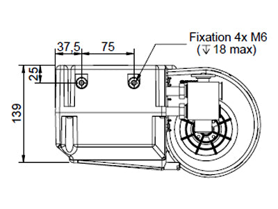 LISÄLÄMMITIN 24V 140W 3NOP AUSTRAL PERFORMA