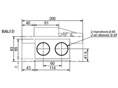LISÄLÄMMITIN 12V 55W BALI D
