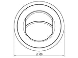 SÄÄDETTÄVÄ SUULAKE 45MM LÄHTÖ