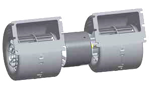 PUHALLIN SPAL 12V 1-NOP/310X177X113 MM  / LL
