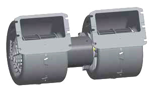 PUHALLIN SPAL 24V 3-NOP/ 335X100X146 MM / 286 W / LL