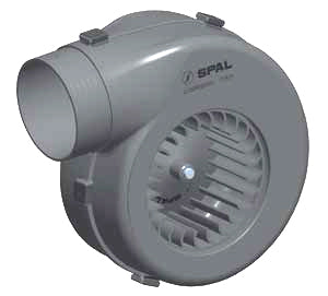 PUHALLIN SPAL 12V 1-NOP/ 159X210X208MM / 163W / LL