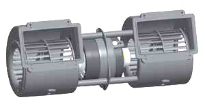 PUHALLIN SPAL 24V 1-NOP/ 317X86X112 MM / 228 W / LL