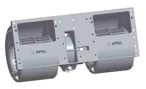 PUHALLIN SPAL 12V 3-NOP/ 351X136X140 MM / 318 W