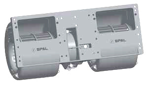 PUHALLIN SPAL 24V 3-NOP/ 351X136X140 MM / 288 W / LL
