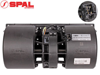 PUHALLIN SPAL 24V 5 /6-NAP PISTOKE/ 351X136X140 HIILETÖN IP68/IP