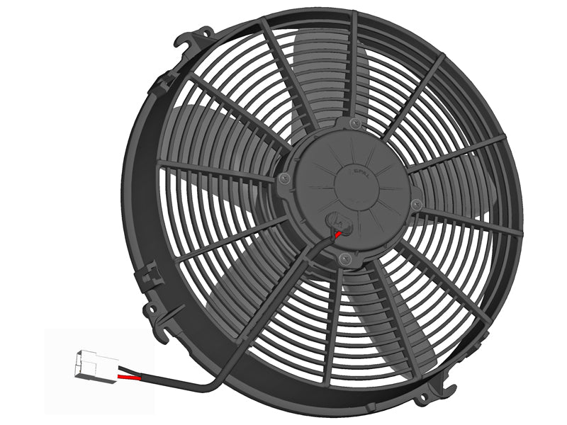 VAPAATUULETIN SPAL 24V 305/331MM IMEVÄ LL