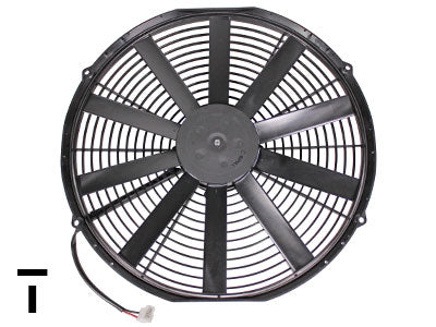 VAPAATUULETIN SPAL 24V 385/412MM PUHALTAVA