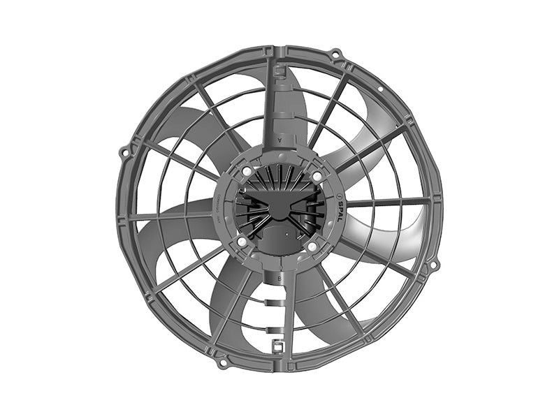 VAPAATUULETIN SPAL 12V 355/382MM PUHALTAVA
