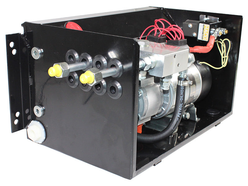 HYDRAULIYKSIKKÖ 24V 2KW/3,3CC 6,2LSÄILIÖ