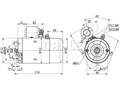 DC-MOOTTORI 24V 2,1KW IM0193