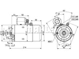 DC-MOOTTORI 24V 2,1KW IM0193