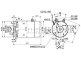 DC-MOOTTORI  12V 1,5KW