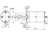 DC-MOOTTORI  24V  0,8KW  MM69