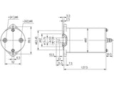 DC-MOOTTORI 12V 0,8KW