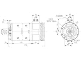 DC-MOOTTORI 24V 3KW MM67
