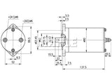 DC-MOOTTORI 12V0.8KW AME1609