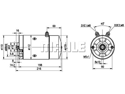 DC-MOOTTORI. FOCO-LIFT 24V