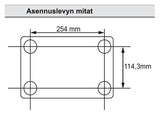 IRONX SÄHKÖVINSSI 4313 KG 12V FAST