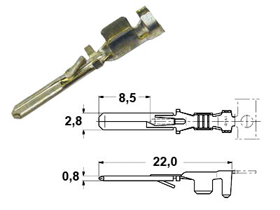 LIITIN UROS 1-2,5MM2  ERISTIMEEN VOLVO