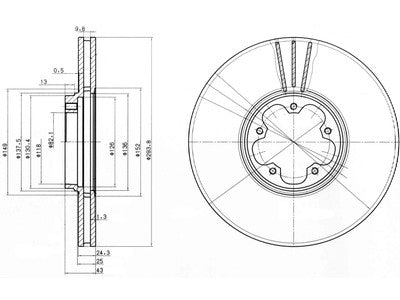 JARRULEVY DELPHI, 2 KPL / PKT, ETU, FORD TRANSIT