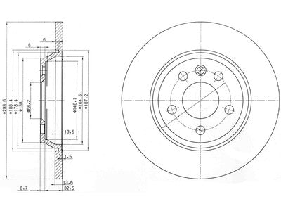 JARRULEVY DELPHI, 2 KPL / PKT, ETU / TAKA, FORD GALAXY / SEAT
