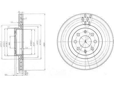 JARRULEVY DELPHI, 2 KPL / PKT, ETU, FIAT GRANDE PUNTO / OPEL